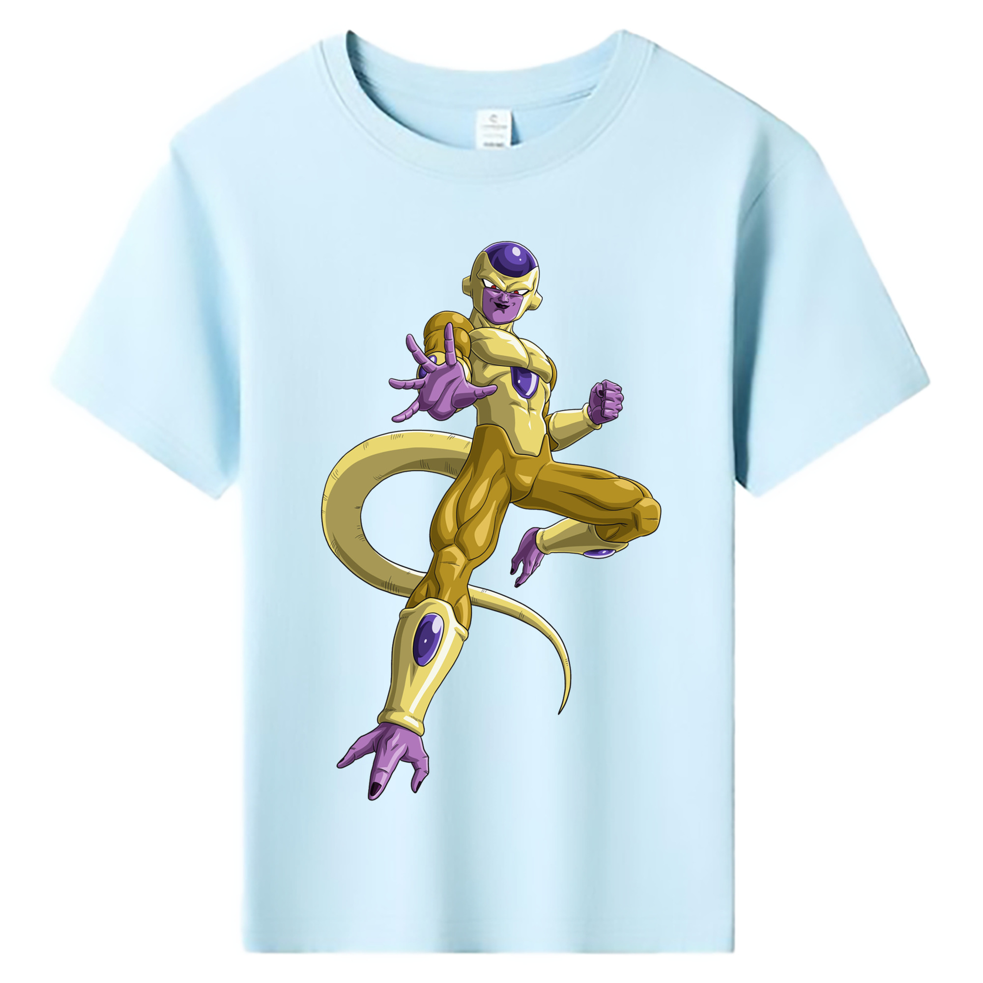（画像用） ドラゴンボール フリーザ DRAGON BALL Frieza 綿100％キッズTシャツ（フロントプリント）